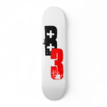 B, 3 SKATEBOARD DECKS