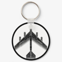 B-52 Peace Keychain