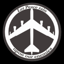 B-52 Peace sign