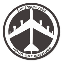 B-52 Peace sign stickers by JBertrand B-52 Peace sign stickers