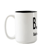 B.A.D. mug