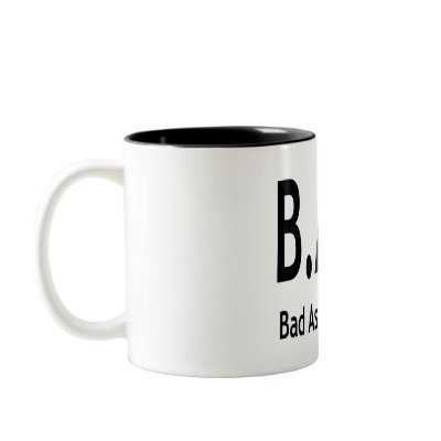 B.A.D. MUGS by Sandyspider