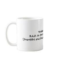 B.a.d.  to the Bone Mug