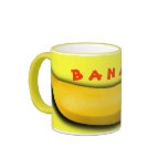 B A N A N A COFFEE MUGS