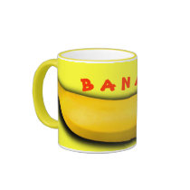 B A N A N A COFFEE MUGS