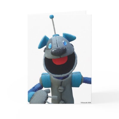 B.A.R.K. Greeting Card by Swazzle