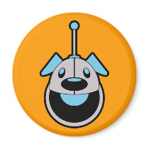B.A.R.K. the Robot Dog Magnet