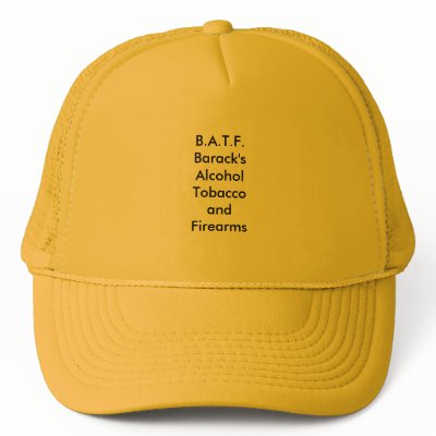B.A.T.F. - Barack's Alcohol Tobacco and Firearms? Mesh Hat by blacktalonalan
