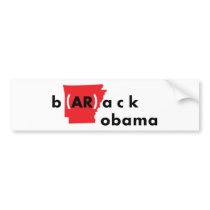 b(AR)ack obama Bumper Sticker