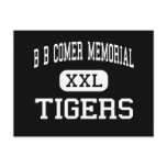 B B Comer Memorial - Tigers - High - Sylacauga Post Card