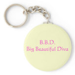 B.B.D.Big Beautiful Diva Key Chain