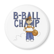 B-Ball Champ magnets by sport_shop B-Ball Champ magnets