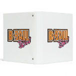 b-ball girl basketball design binders