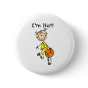 B-Ball I'm Hot buttons by stick_figures B-Ball I'm Hot buttons