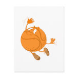 B-Ball Man Postcard