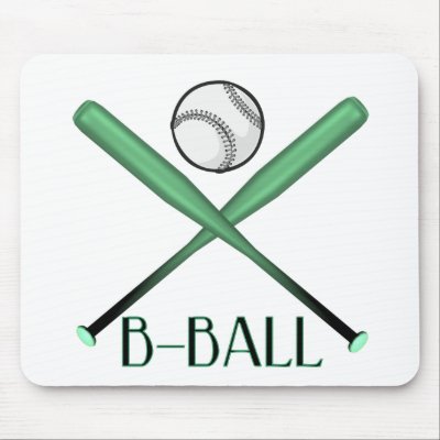 B-BALL MOUSE PAD by Canadianfem