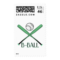 B-BALL postage by Canadianfem B-BALL postage