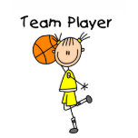B-Ball Team Player Tshirts and Gifts
