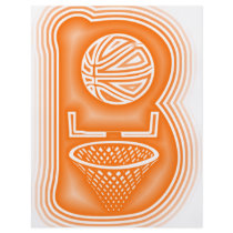 B basket2 flyers by TattooFont3D B basket2 flyers