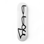 B Boy (black) Skate Board Deck