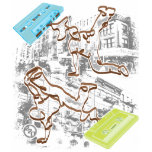 B-boy Cassette Battle (gray) Tee Shirts