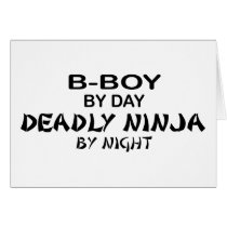 B-Boy Deadly Ninja by Night cards