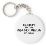 B-Boy Deadly Ninja by Night Key Chain