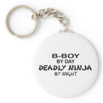B-Boy Deadly Ninja by Night Key Chain