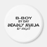 B-Boy Deadly Ninja by Night Magnet