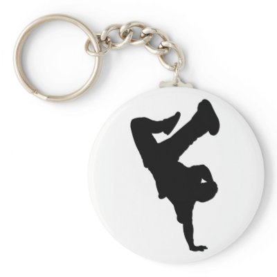 B-Boy Keychain by Kidd_Ikarus