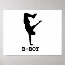 B Boy Print