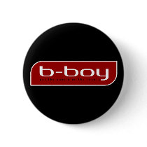 B-Boy (Red) buttons by bornblue B-Boy (Red) buttons