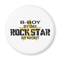 B-Boy Rock Star by Night magnets