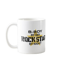 B-Boy Rock Star by Night mugs by poorrichards B-Boy Rock Star by Night mugs