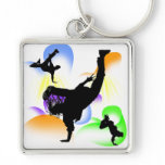 B-boying Keychains