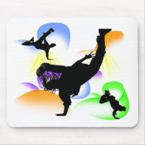 B-boying Mousepad