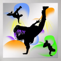 B-Boying Poster
