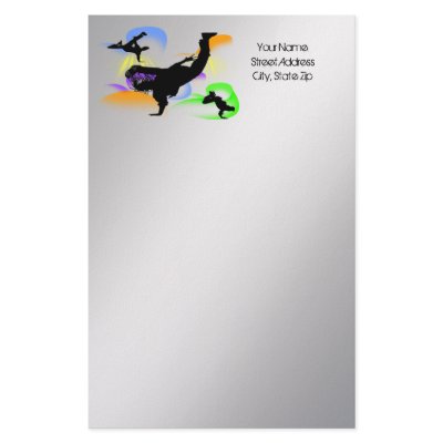 B-Boying Stationery by MindDesignGrafx