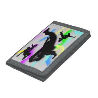 B-Boying Tri-Fold Wallet