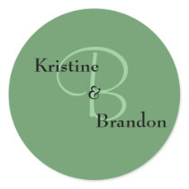 B, &, Brandon, Kristine stickers