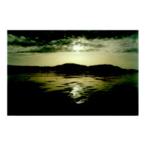 B.C. Islands Sunset posters