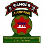 B Co, 75th Infantry Regiment - Rangers, Germany Photo Cut Outs