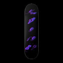 "B-Day" Nov 09 1982 - Skateboard (Customizable) skateboards