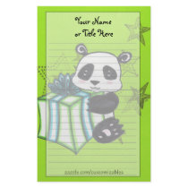 B-Day Panda Stationery
