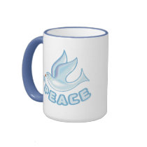B - Dove of Peace mugs