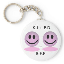B.F.F Custom Keychain