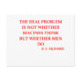 b f skinner quote post card