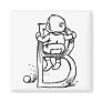 'B' For Boy - Magnet