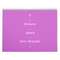 b...forever...aware/breasts calendar