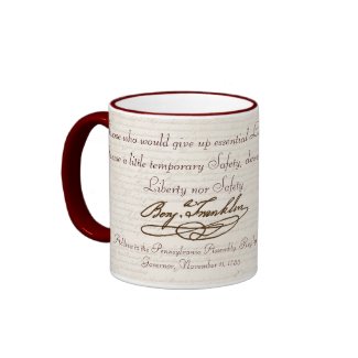 B. Franklin: Liberty & Safety - Mug #2 mug
